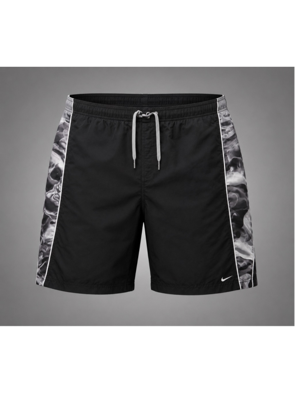 Men's Nike Black & Gray Swim Trunks XXL
243